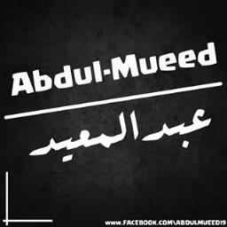 Abdul Mueed - avatar