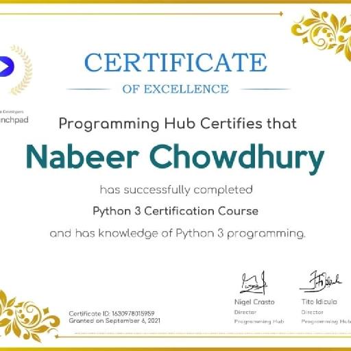 Nabeer Chowdhury - avatar